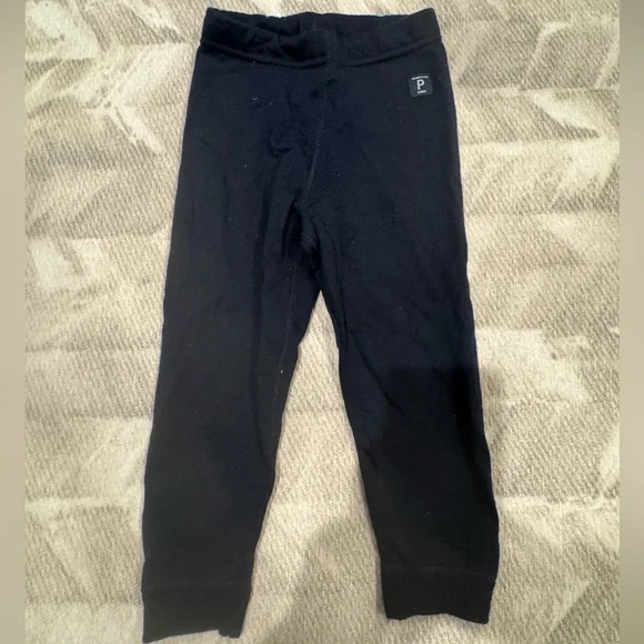 Polarn O. Pyret Navy Marino Wool Long Underwear Set - Picture 2 of 8